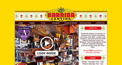 Desktop Screenshot of barribacantina.com